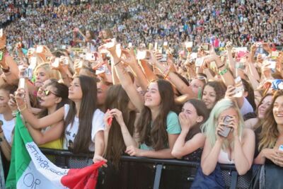 One Direction @ Koning Boudewijnstadion Brussel, foto 55, foto's door Pascal Liagre - FrontView Magazine