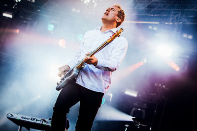 OMD @ Retropop 2015, picture 6, photographed by Elke Briers - FrontView Magazine