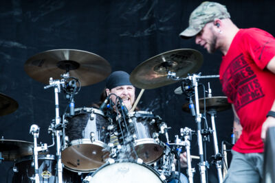 All That Remains @ NOVA ROCK 2015, foto 6, foto's door Dorien Goetschalckx - FrontView Magazine