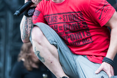 All That Remains @ NOVA ROCK 2015, foto 13, foto's door Dorien Goetschalckx - FrontView Magazine