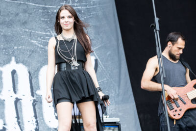 Beyond The Black @ NOVA ROCK 2015, foto 1, foto's door Dorien Goetschalckx - FrontView Magazine