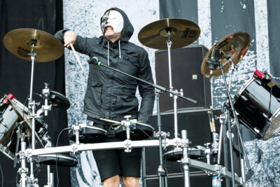 Hollywood Undead @ NOVA ROCK 2015, foto 1, foto's door Dorien Goetschalckx - FrontView Magazine
