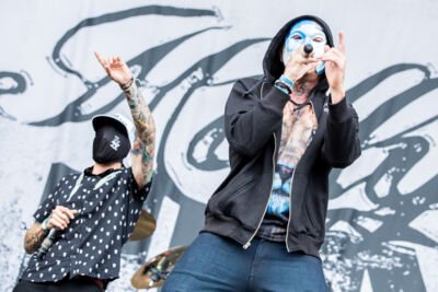 Hollywood Undead @ NOVA ROCK 2015, foto 11, foto's door Dorien Goetschalckx - FrontView Magazine