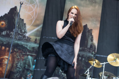 Epica @ NOVA ROCK 2015, foto 4, foto's door Dorien Goetschalckx - FrontView Magazine