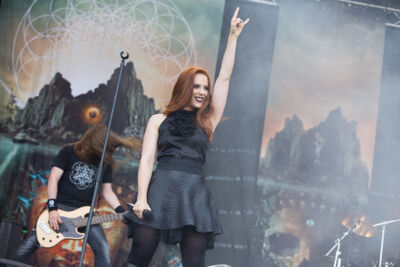 Epica @ NOVA ROCK 2015, foto 6, foto's door Dorien Goetschalckx - FrontView Magazine