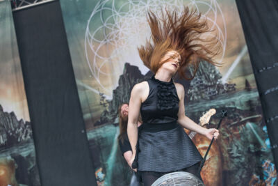 Epica @ NOVA ROCK 2015, foto 7, foto's door Dorien Goetschalckx - FrontView Magazine