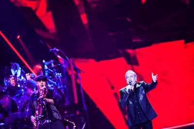 Neil Diamond @ Sportpaleis, picture 5, photographed by Kristof Hayen - FrontView Magazine