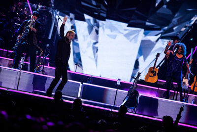 Neil Diamond @ Sportpaleis, picture 7, photographed by Kristof Hayen - FrontView Magazine