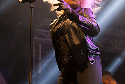 adriaen Brouwer Bierfeesten Kim Wilde, picture 1, photographed by Frank Lambrechts - FrontView Magazine