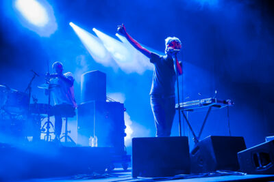 Raketkanon @ grensrock Menen, picture 1, photographed by Devid Camerlynck - FrontView Magazine