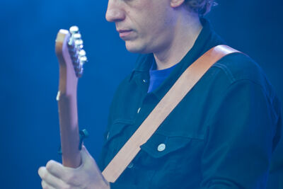 Steve Gunn @ grensrock Menen, picture 11, photographed by Devid Camerlynck - FrontView Magazine
