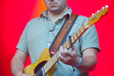 Steve Gunn @ grensrock Menen, picture 13, photographed by Devid Camerlynck - FrontView Magazine