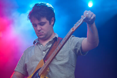 Steve Gunn @ grensrock Menen, picture 17, photographed by Devid Camerlynck - FrontView Magazine