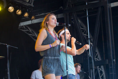 De Bende met Arne en Nasrien - Kanaalfeesten Dag 2 @ Willebroek, foto 20, foto's door Guy Danneels - FrontView Magazine