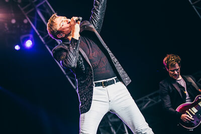 Duran Duran @ Night at the Park 2015, picture 3, photographed by Elke Briers - FrontView Magazine