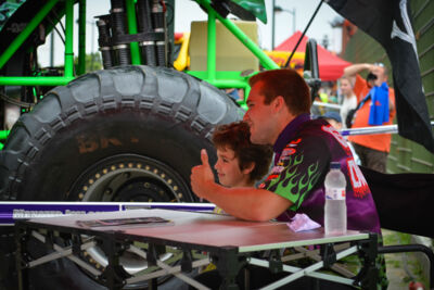 Monster Jam 2015 @ Koning Boudewijnstadium, foto 2, foto's door FrontView Magazine