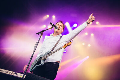 OMD @ Parkpop 2015, picture 5, photographed by Elke Briers - FrontView Magazine