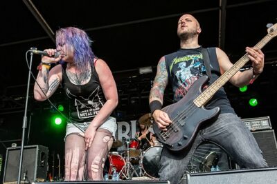 Bliksem @ Antwerp Metal Fest 2015, foto 1, foto's door Edwin Houdevelt - FrontView Magazine