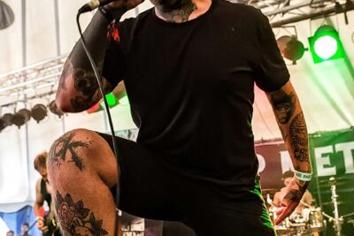 Knives to a gunfight @ Antwerp Metal Fest 2015, foto 5, foto's door Edwin Houdevelt - FrontView Magazine