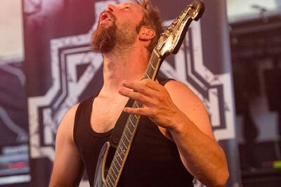 Knives to a gunfight @ Antwerp Metal Fest 2015, foto 6, foto's door Edwin Houdevelt - FrontView Magazine