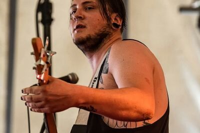 Knives to a gunfight @ Antwerp Metal Fest 2015, foto 7, foto's door Edwin Houdevelt - FrontView Magazine