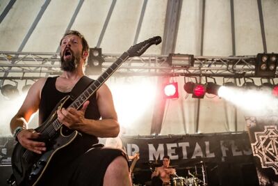 Knives to a gunfight @ Antwerp Metal Fest 2015, foto 15, foto's door Edwin Houdevelt - FrontView Magazine