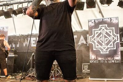 Knives to a gunfight @ Antwerp Metal Fest 2015, foto 18, foto's door Edwin Houdevelt - FrontView Magazine