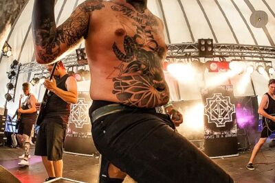 Knives to a gunfight @ Antwerp Metal Fest 2015, foto 19, foto's door Edwin Houdevelt - FrontView Magazine