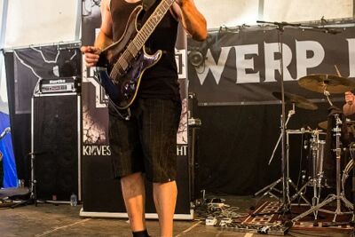 Knives to a gunfight @ Antwerp Metal Fest 2015, foto 25, foto's door Edwin Houdevelt - FrontView Magazine