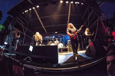 Obituary @ Antwerp Metal Fest 2015, foto 26, foto's door Edwin Houdevelt - FrontView Magazine