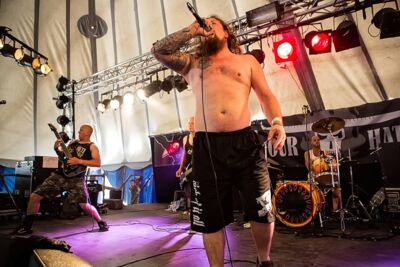 Our Hate @ Antwerp Metal Fest 2015, foto 2, foto's door Edwin Houdevelt - FrontView Magazine