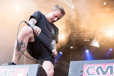 Architects @ Vainstream Rockfest 2015, picture 14, photographed by Dorien Goetschalckx - FrontView Magazine