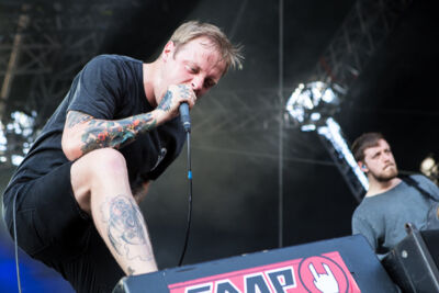 Architects @ Vainstream Rockfest 2015, picture 17, photographed by Dorien Goetschalckx - FrontView Magazine