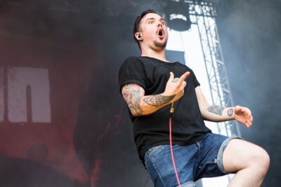 Callejon @ Vainstream Rockfest 2015, foto 4, foto's door Dorien Goetschalckx - FrontView Magazine