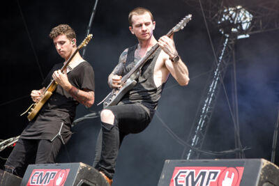Chelsea Grin @ Vainstream Rockfest 2015, picture 6, photographed by Dorien Goetschalckx - FrontView Magazine
