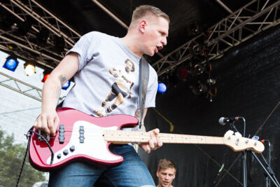 Feine Sahne Fischfilet @ Vainstream Rockfest 2015, picture 1, photographed by Dorien Goetschalckx - FrontView Magazine