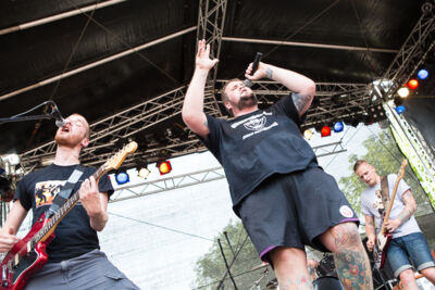 Feine Sahne Fischfilet @ Vainstream Rockfest 2015, picture 12, photographed by Dorien Goetschalckx - FrontView Magazine