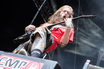 Suicide Silence @ Vainstream Rockfest 2015, foto 8, foto's door Dorien Goetschalckx - FrontView Magazine
