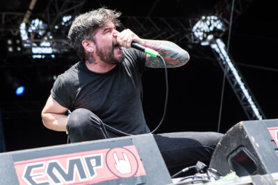 Suicide Silence @ Vainstream Rockfest 2015, foto 12, foto's door Dorien Goetschalckx - FrontView Magazine