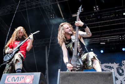 Suicide Silence @ Vainstream Rockfest 2015, foto 13, foto's door Dorien Goetschalckx - FrontView Magazine