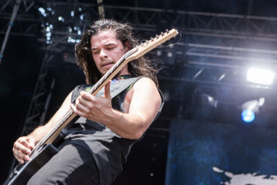 Suicide Silence @ Vainstream Rockfest 2015, foto 19, foto's door Dorien Goetschalckx - FrontView Magazine