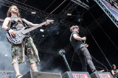 Suicide Silence @ Vainstream Rockfest 2015, foto 20, foto's door Dorien Goetschalckx - FrontView Magazine