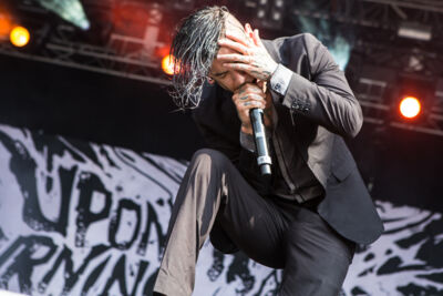 Upon A Burning Body @ Vainstream Rockfest 2015, foto 14, foto's door Dorien Goetschalckx - FrontView Magazine