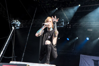 Vitja @ Vainstream Rockfest 2015, picture 1, photographed by Dorien Goetschalckx - FrontView Magazine