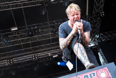 Fear Factory @ Vainstream Rockfest 2015, picture 13, photographed by Dorien Goetschalckx - FrontView Magazine