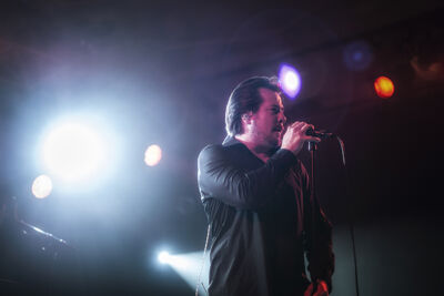 John Garcia + support band White Miles @ Vooruit Gent, picture 1, photographed by Bart Scholliers - FrontView Magazine