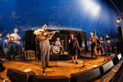 Annita and the Starbombers @ Sjock Rock 2015, picture 1, photographed by Edwin Houdevelt - FrontView Magazine