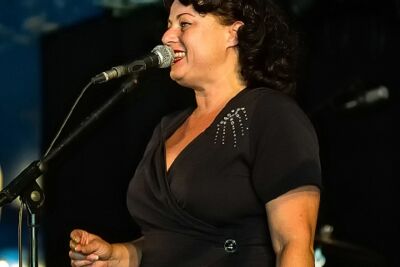 Annita and the Starbombers @ Sjock Rock 2015, picture 2, photographed by Edwin Houdevelt - FrontView Magazine