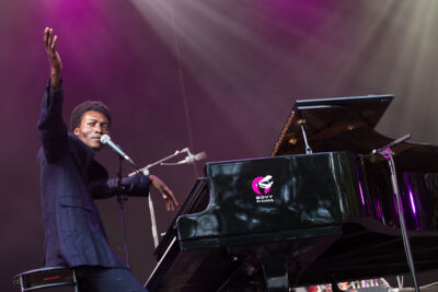 Benjamin Clementine @ Les Ardentes 2015, picture 3, photographed by Dorien Goetschalckx - FrontView Magazine