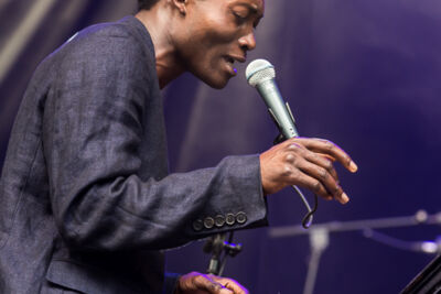 Benjamin Clementine @ Les Ardentes 2015, picture 5, photographed by Dorien Goetschalckx - FrontView Magazine